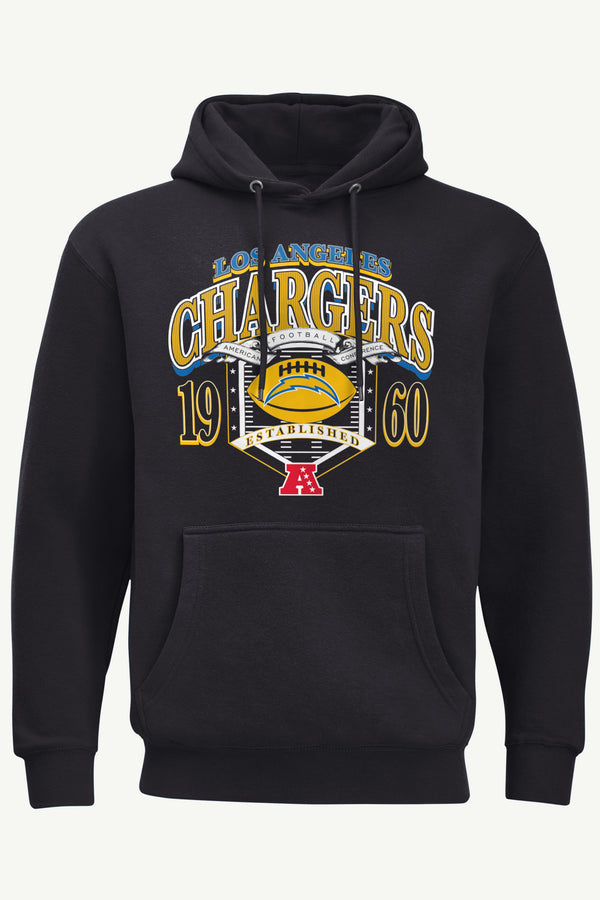 starter MENS LOS ANGELES CHARGERS 80s INSPIRED FIELD HOODIE