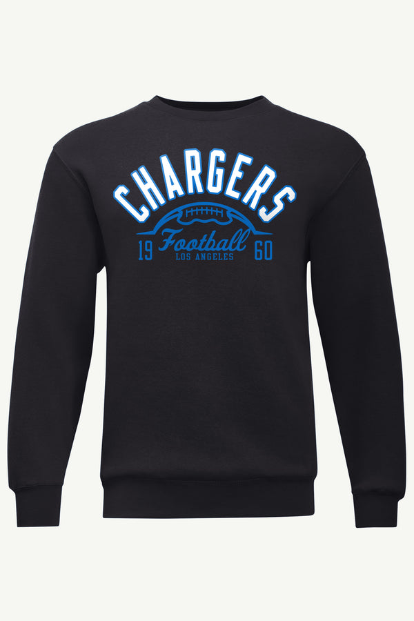 Starter MENS LOS ANGELES CHARGERS HALF BALL SWEATSHIRT