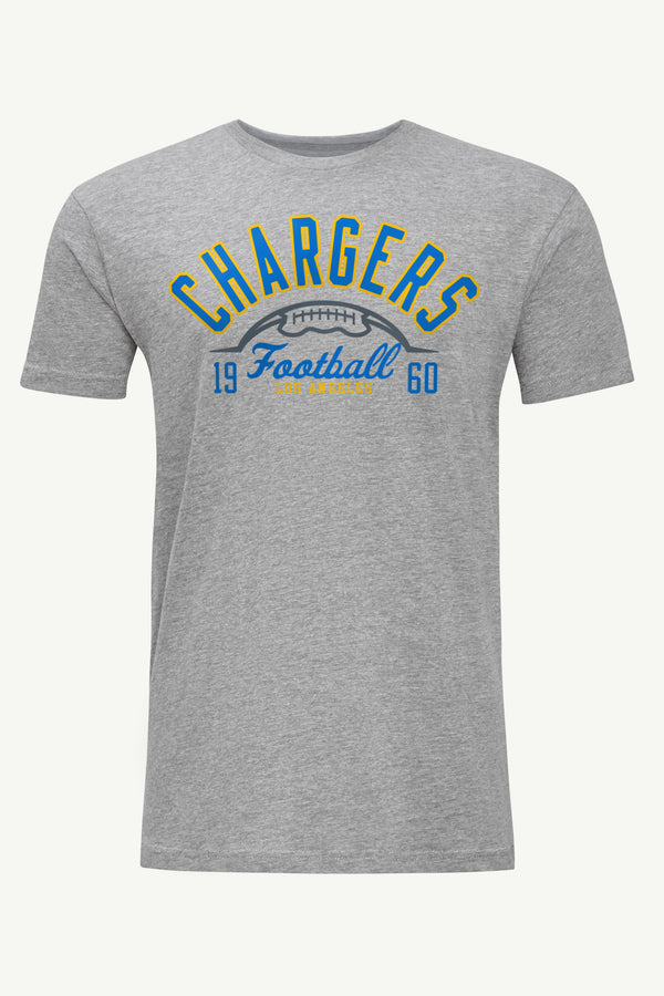 starter MENS LOS ANGELES CHARGERS HALF BALL T SHIRT