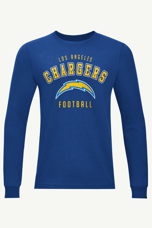 starter MENS LOS ANGELES CHARGERS LONG SLEEVE T SHIRT