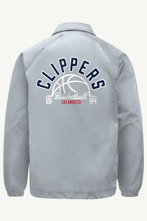 Starter MENS LOS ANGELES CLIPPERS HALF BALL COACHES JACKET