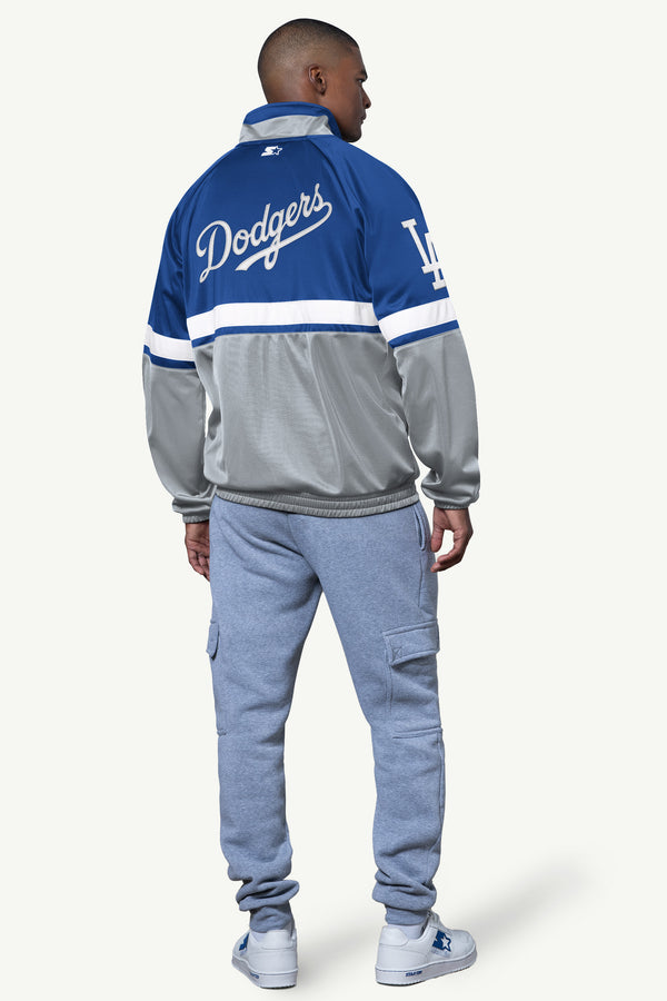 Starter MENS LOS ANGELES DODGERS VETERAN TRACK JACKET