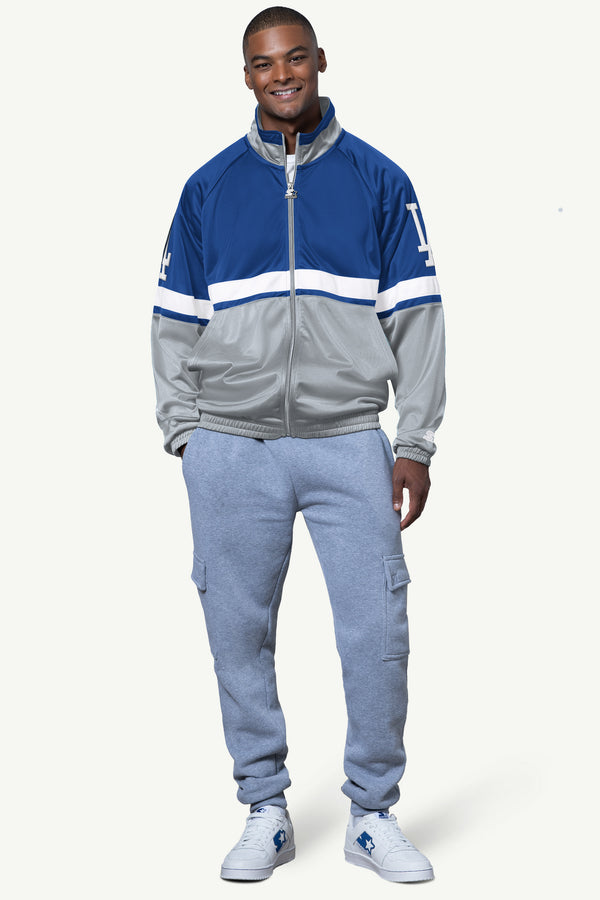 Starter MENS LOS ANGELES DODGERS VETERAN TRACK JACKET