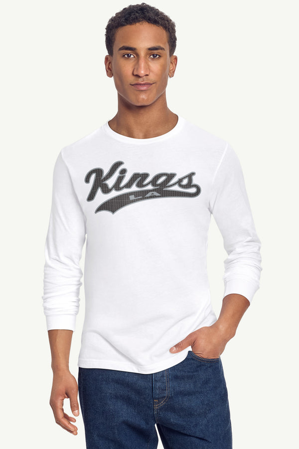 Starter MENS LOS ANGELES KINGS TAILSWEEP LONG SLEEVE T SHIRT