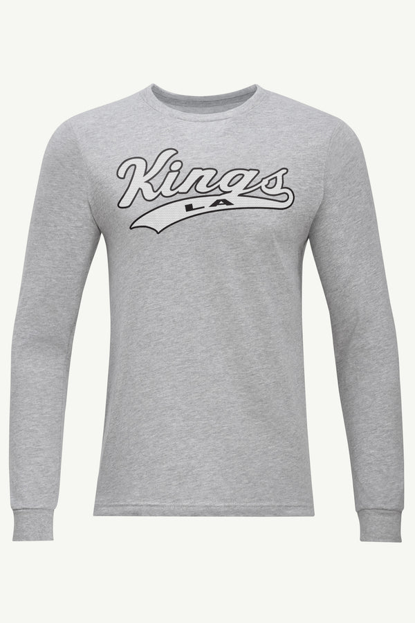 starter MENS LOS ANGELES KINGS TAILSWEEP LONG SLEEVE T SHIRT