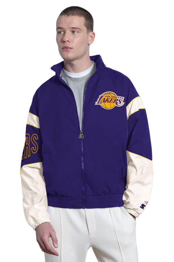 starter MENS LOS ANGELES LAKERS THE GUST FULL ZIP JACKET
