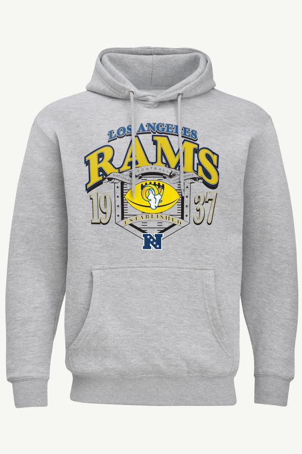 starter MENS LOS ANGELES RAMS 80s INSPIRED FIELD HOODIE