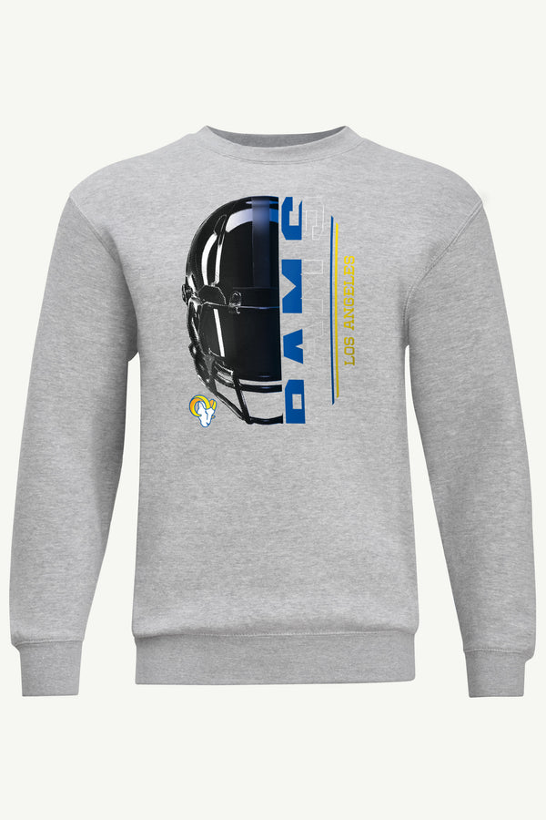 starter MENS LOS ANGELES RAMS HALF HELMET SWEATSHIRT