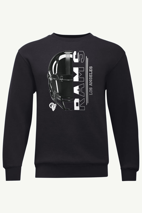starter MENS LOS ANGELES RAMS HALF HELMET SWEATSHIRT