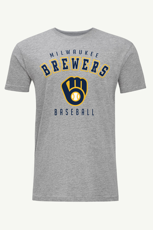 starter MENS MILWAUKEE BREWERS TEAM GRAPHIC T SHIRT