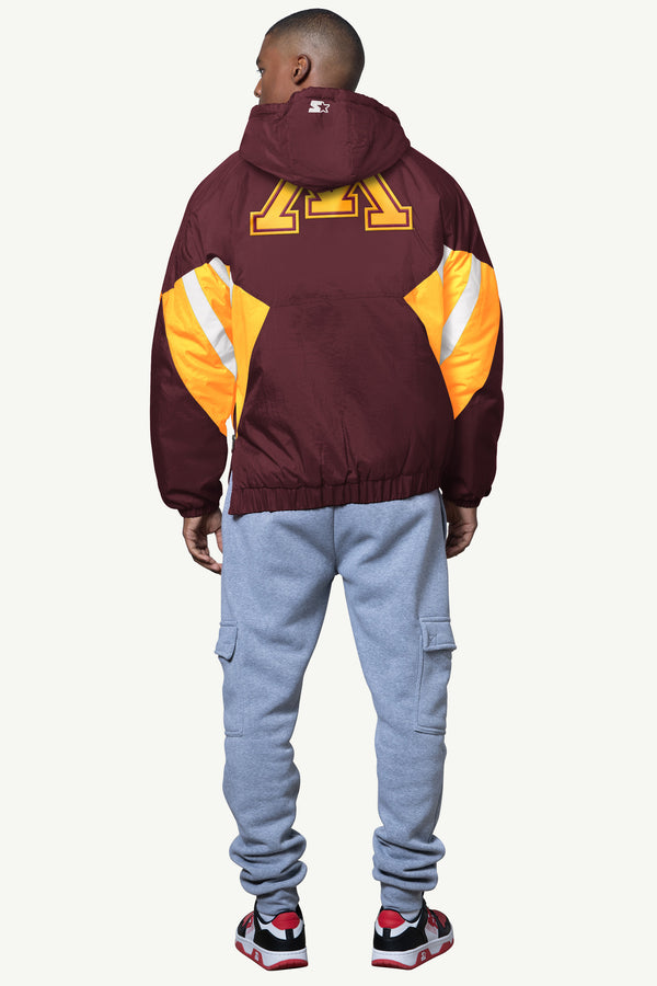 Starter MENS MINNESOTA GOLDEN GOPHERS CLASSIC BREAKAWAY JACKET