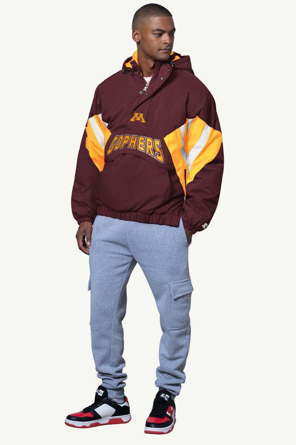 Starter MENS MINNESOTA GOLDEN GOPHERS CLASSIC BREAKAWAY JACKET