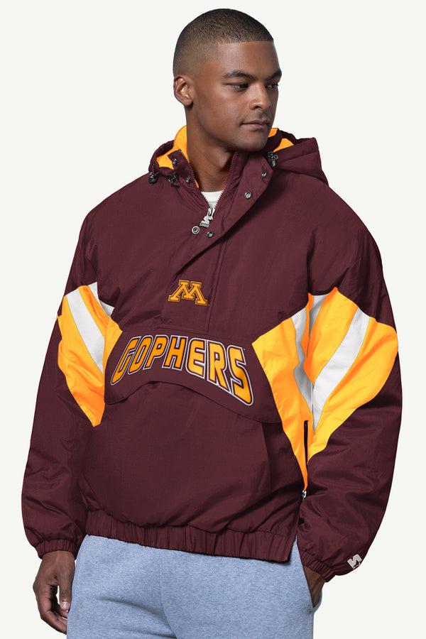 starter MENS MINNESOTA GOLDEN GOPHERS CLASSIC BREAKAWAY JACKET