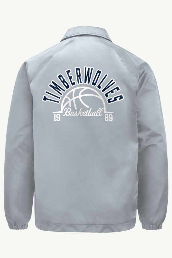 Starter MENS MINNESOTA TIMBERWOLVES HALF BALL COACHES JACKET