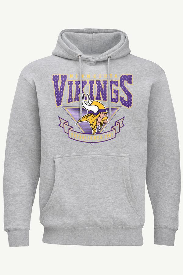 starter MENS MINNESOTA VIKINGS 80's INSPIRED HOODIE