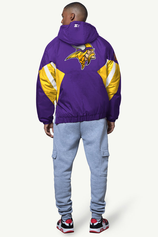 Starter MENS MINNESOTA VIKINGS CLASSIC BREAKAWAY JACKET