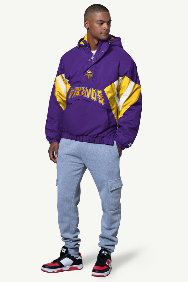 Starter MENS MINNESOTA VIKINGS CLASSIC BREAKAWAY JACKET
