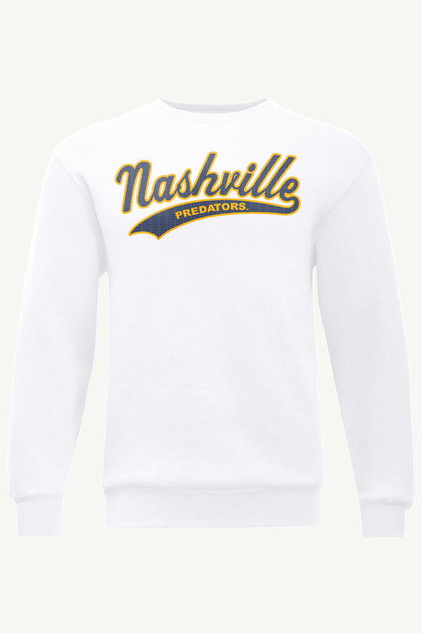 starter MENS NASHVILLE PREDATORS TAILSWEEP SWEATSHIRT