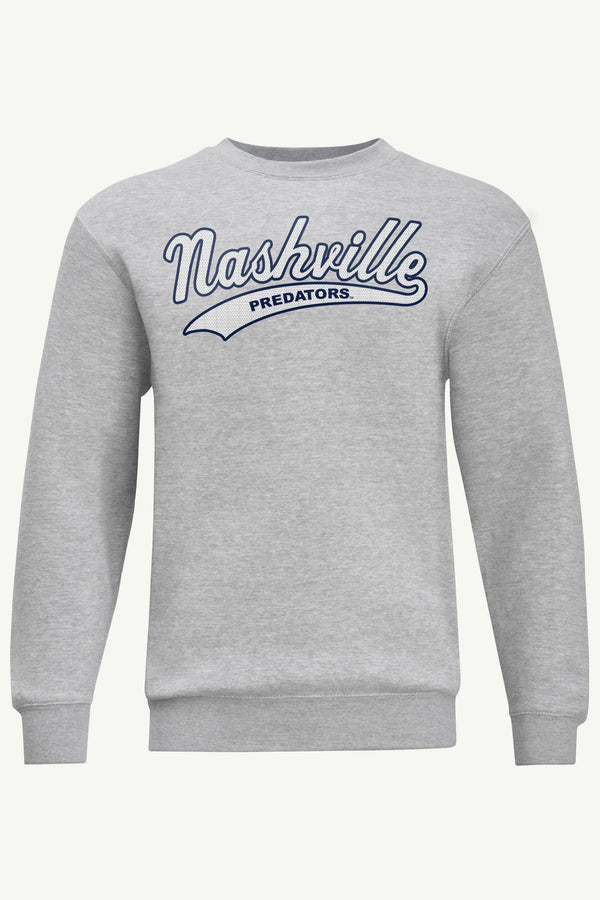 starter MENS NASHVILLE PREDATORS TAILSWEEP SWEATSHIRT