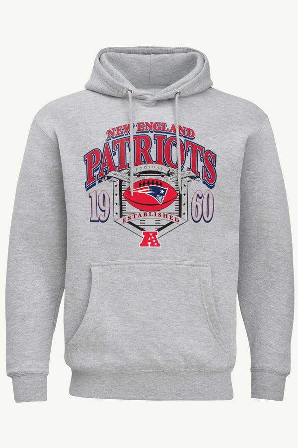 starter MENS NEW ENGLAND PATRIOTS 80s INSPIRED FIELD HOODIE