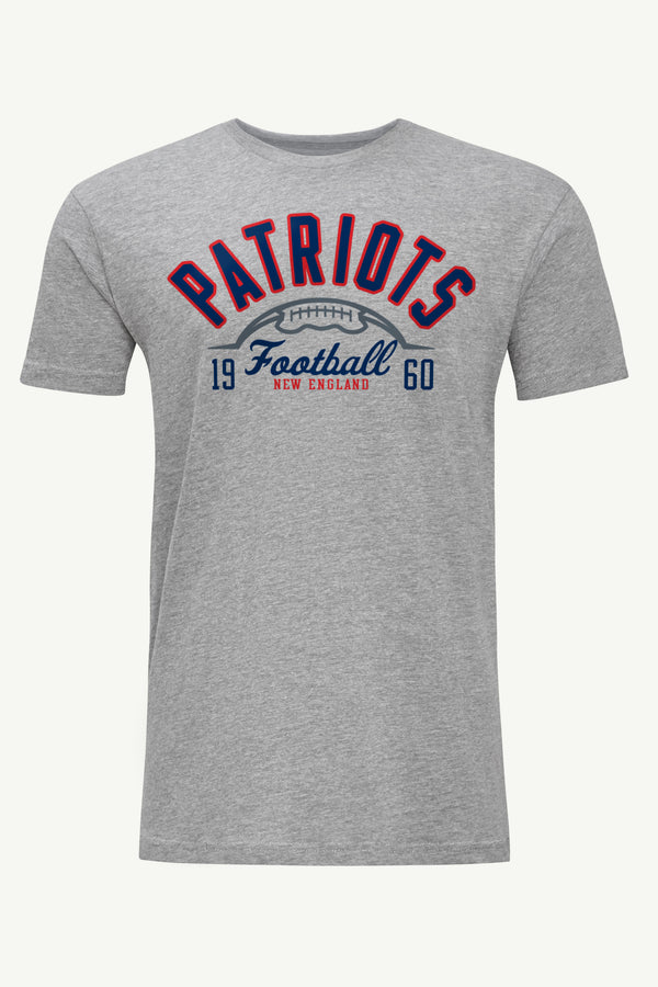 starter MENS NEW ENGLAND PATRIOTS HALF BALL T SHIRT