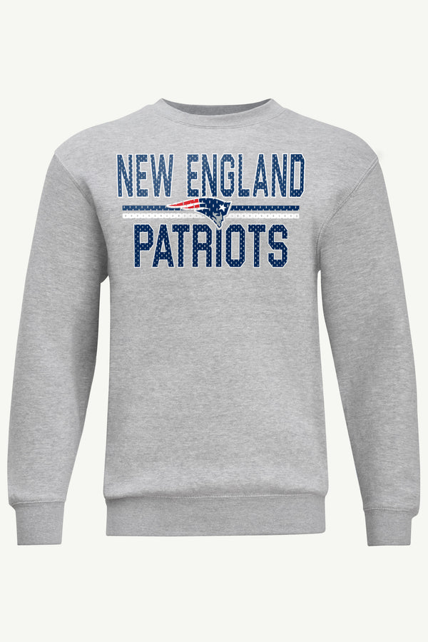 starter MENS NEW ENGLAND PATRIOTS MESH LOOK SWEATSHIRT