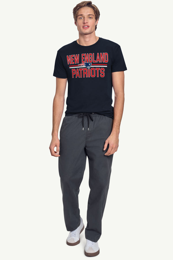 Starter MENS NEW ENGLAND PATRIOTS MESH LOOK T SHIRT