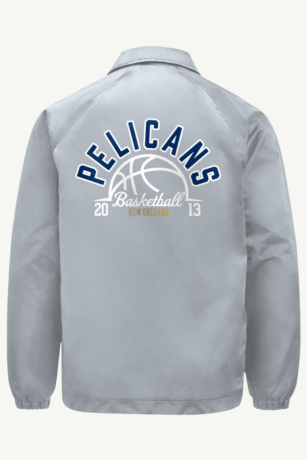 Starter MENS NEW ORLEAN PELICANS HALF BALL COACHES JACKET