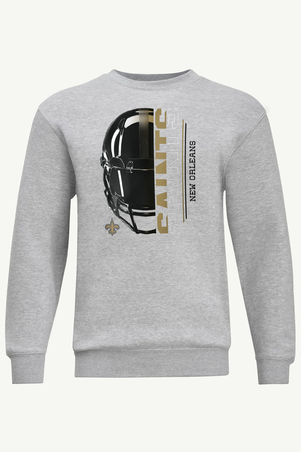 starter MENS NEW ORLEANS SAINTS HALF HELMET SWEATSHIRT