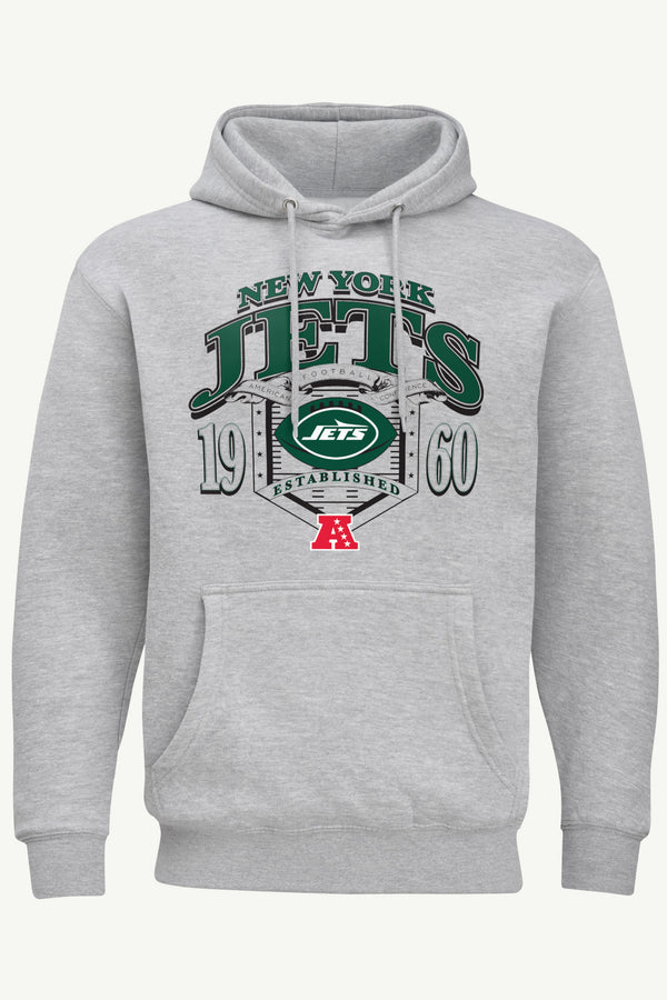 starter MENS NEW YORK JETS 80s INSPIRED FIELD HOODIE