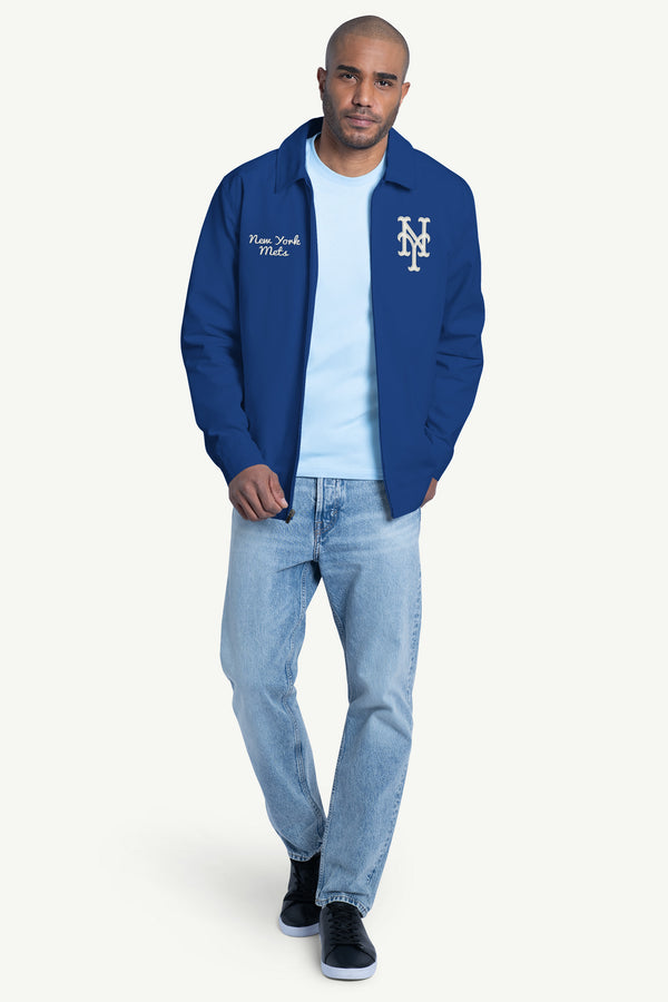 Starter MENS NEW YORK METS FRANCHISE FULL ZIP JACKET