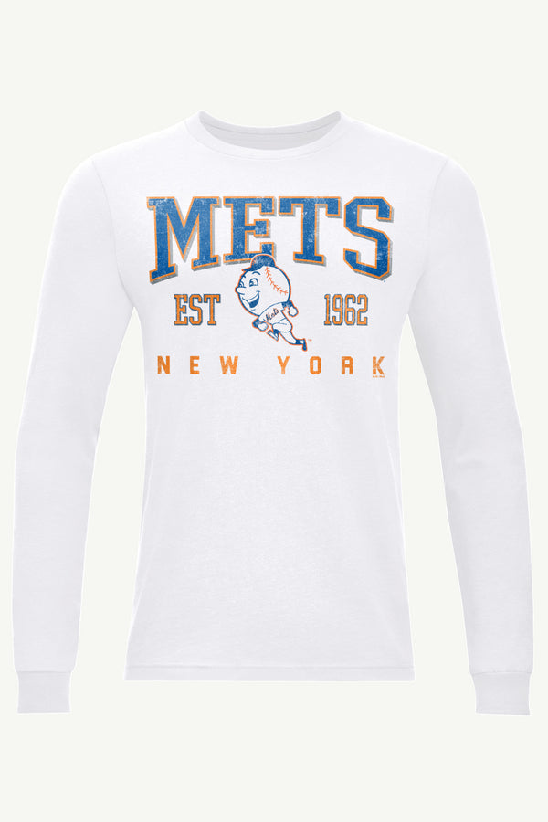 starter MENS NEW YORK METS RETRO LONG SLEEVE T SHIRT