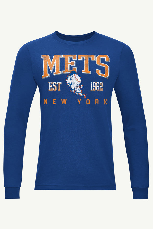 starter MENS NEW YORK METS RETRO LONG SLEEVE T SHIRT