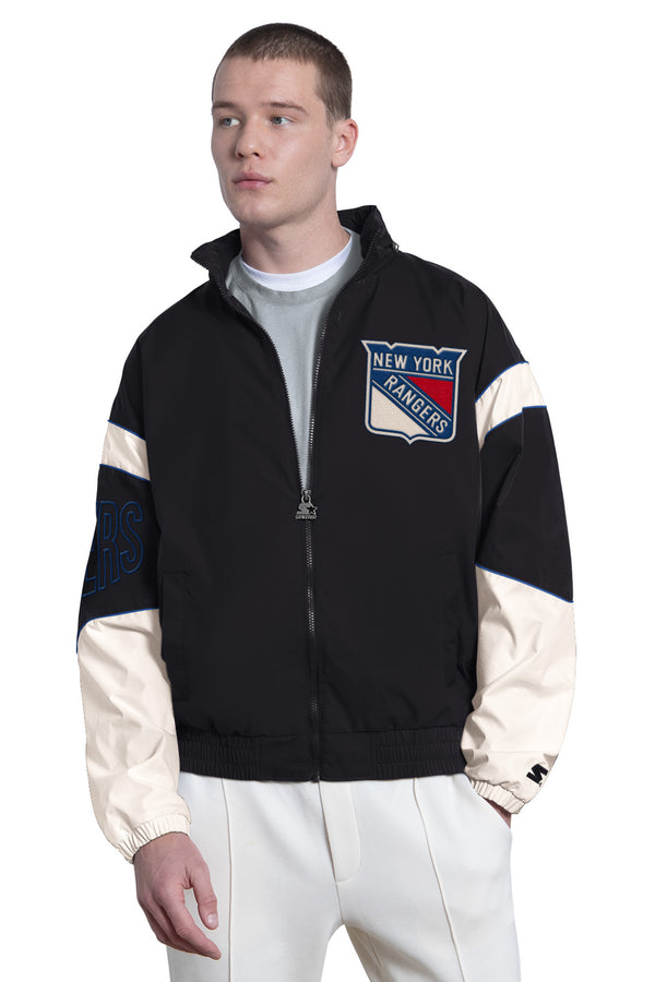 starter MENS NEW YORK RANGERS THE GUST FULL ZIP JACKET