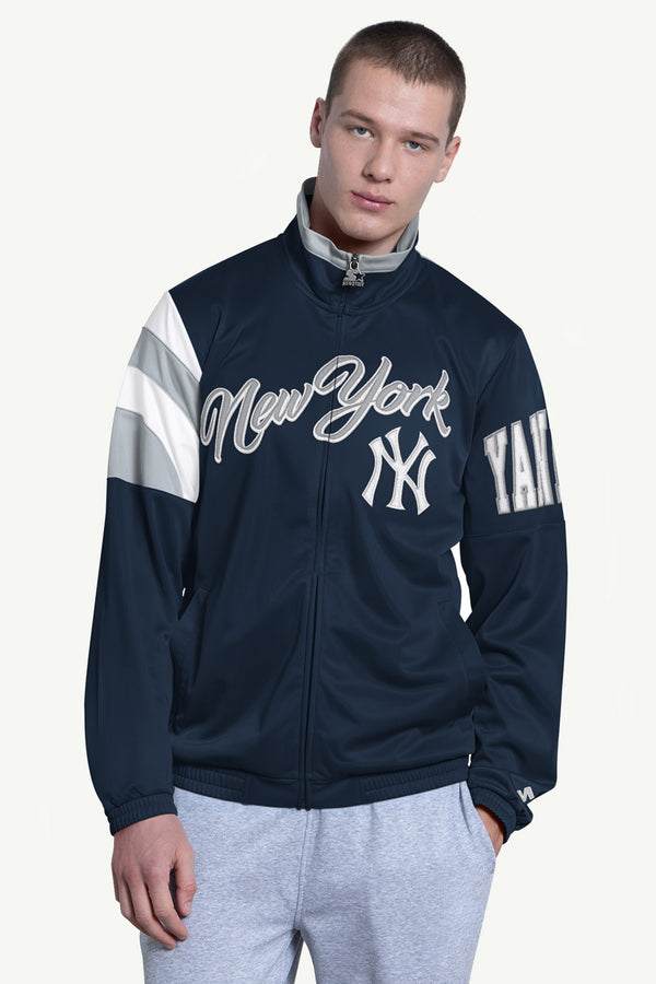 starter MENS NEW YORK YANKEES HERITAGE TRACK JACKET