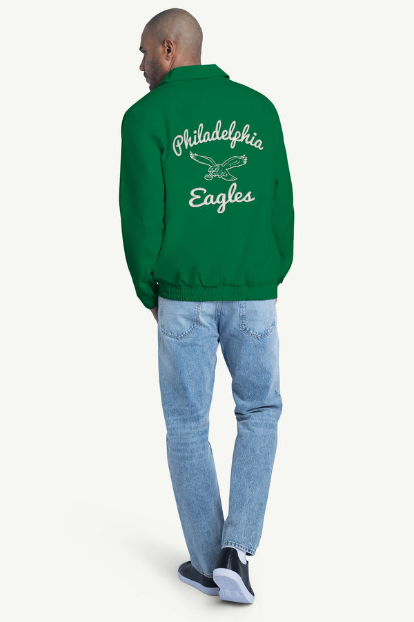 Starter MENS PHILADELPHIA EAGLES FRANCHISE FULL ZIP JACKET