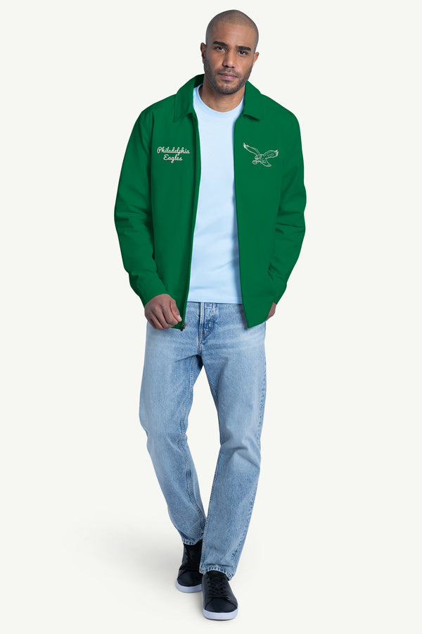 Starter MENS PHILADELPHIA EAGLES FRANCHISE FULL ZIP JACKET