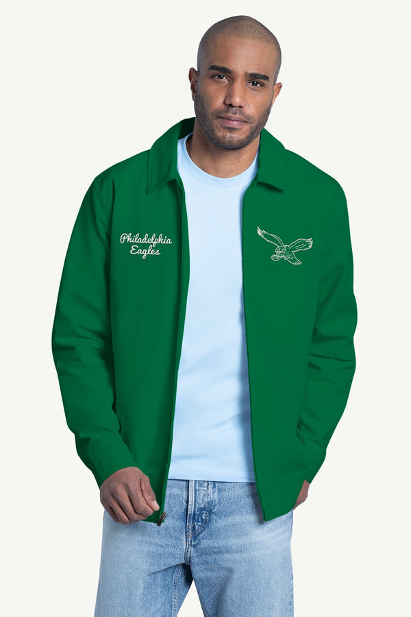 starter MENS PHILADELPHIA EAGLES FRANCHISE FULL ZIP JACKET