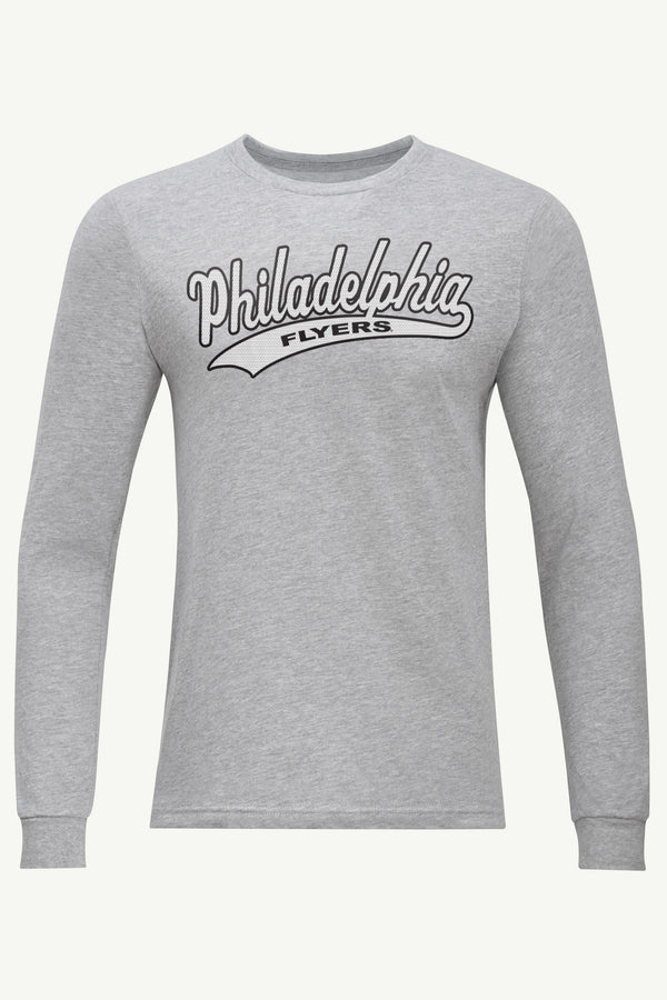 starter MENS PHILADELPHIA FLYERS TAILSWEEP LONG SLEEVE T SHIRT