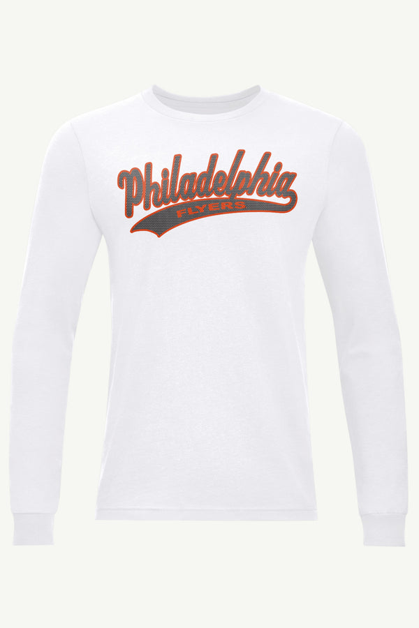 starter MENS PHILADELPHIA FLYERS TAILSWEEP LONG SLEEVE T SHIRT
