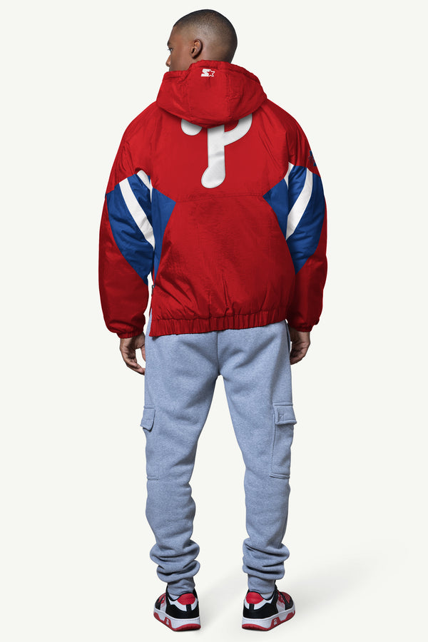 Starter MENS PHILADELPHIA PHILLIES CLASSIC BREAKAWAY JACKET