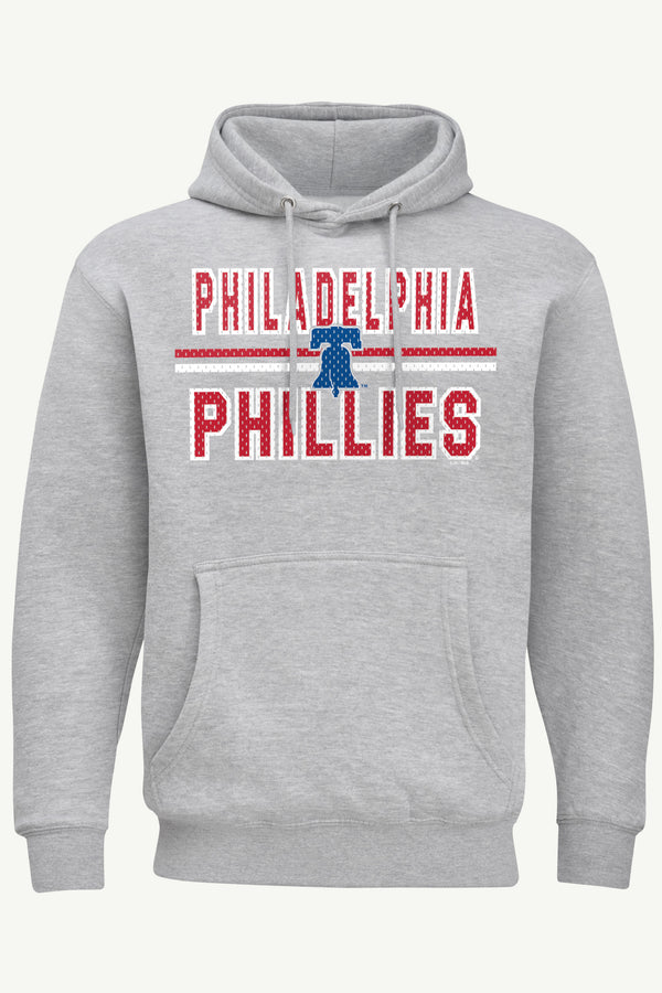 starter MENS PHILADELPHIA PHILLIES MESH LOOK HOODIE