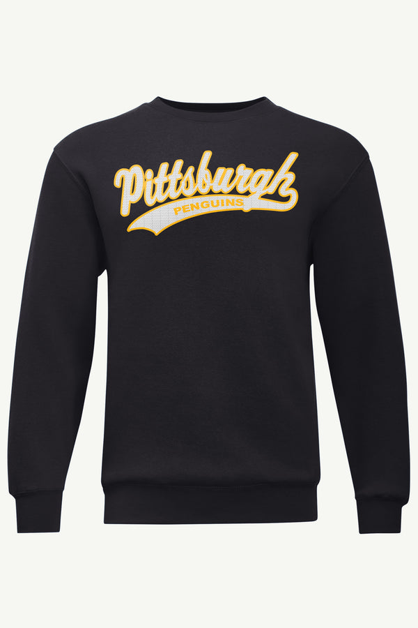 starter MENS PITTSBURGH PENGUINS TAILSWEEP SWEATSHIRT