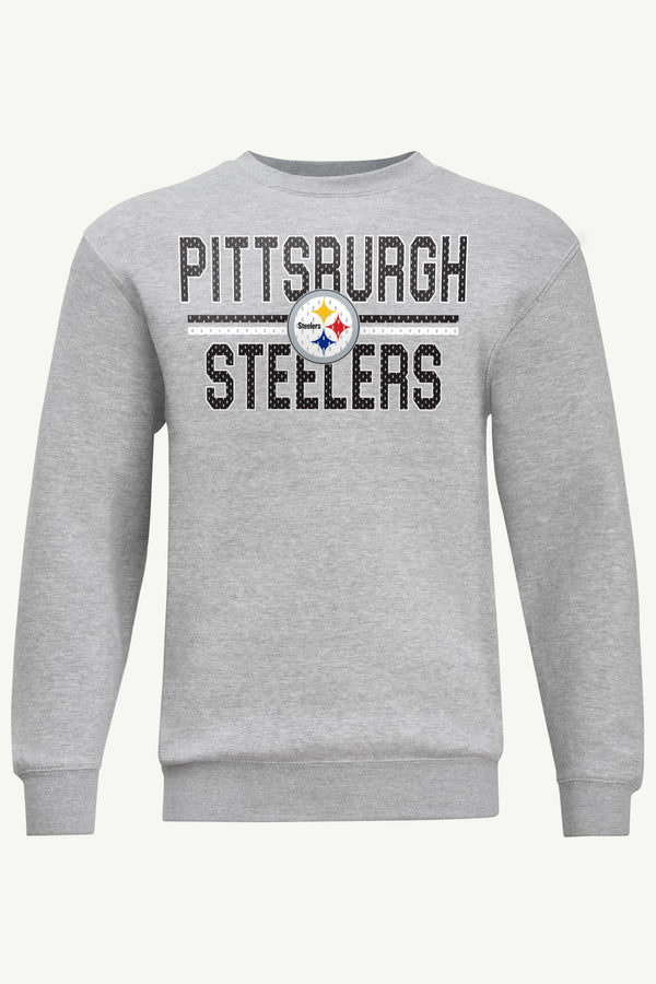 starter MENS PITTSBURGH STEELERS MESH LOOK SWEATSHIRT