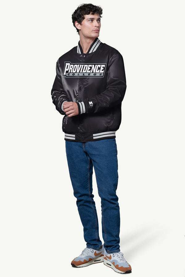 Starter MENS PROVIDENCE FRIARS SATIN VARSITY JACKET