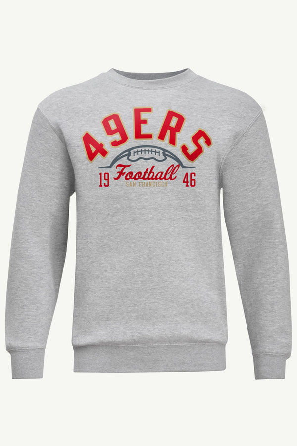 starter MENS SAN FRANCISCO 49ERS HALF BALL SWEATSHIRT