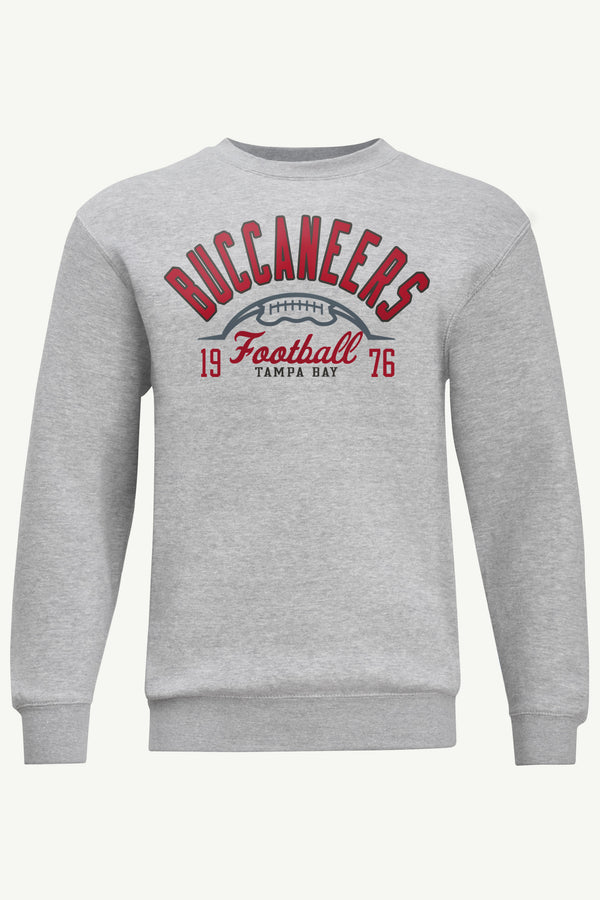 starter MENS TAMPA BAY BUCCANEERS HALF BALL SWEATSHIRT