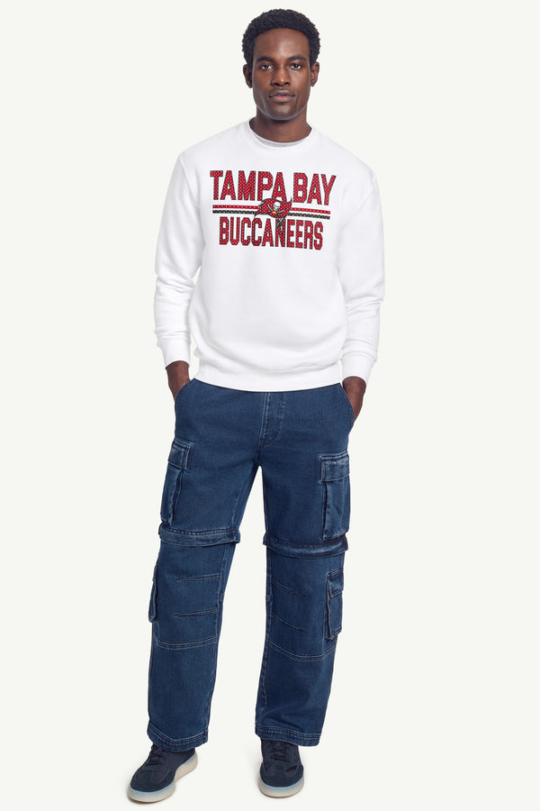 Starter MENS TAMPA BAY BUCCANEERS MESH LOOK SWEATSHIRT