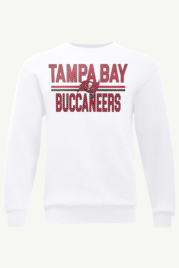 starter MENS TAMPA BAY BUCCANEERS MESH LOOK SWEATSHIRT