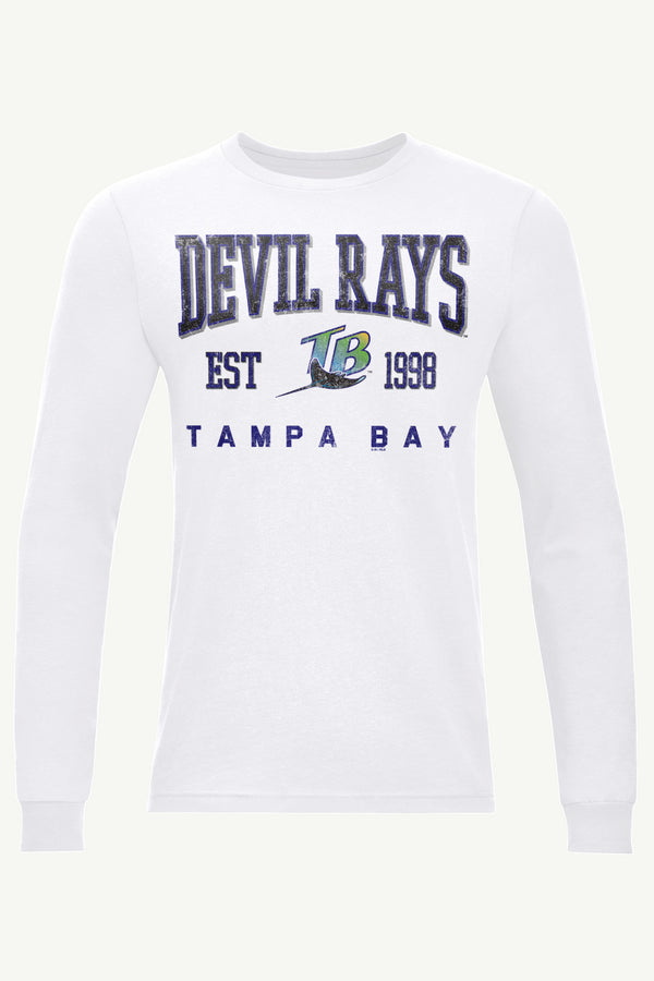 starter MENS TAMPA BAY RAYS RETRO LONG SLEEVE T SHIRT